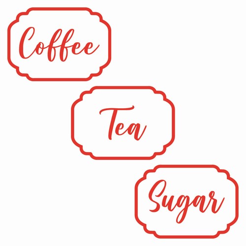 Tea coffee sugar kitchen jar - sugar,