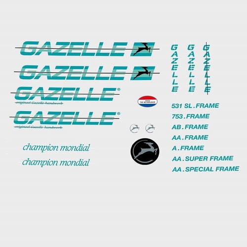 Gazelle 1980s champion mondial - gazelle,