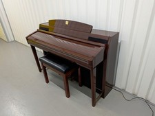 Yamaha Clavinova CLP-280 in Polished Mahogany with matching stool stock nr 25541