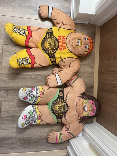 Tonka wrestling plush figures - tonka,