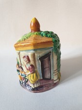Marutomoware Japanese Jam Pot Cottage Scene