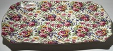 ROYAL WINTON Grimwades "SUMMERTIME CHINTZ"  Sandwich/sweet Serving Plate