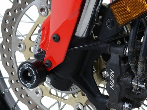 Pair orange front wheel - of, r&g