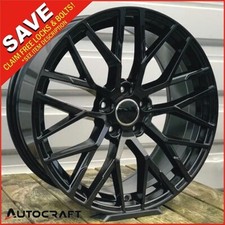 20" R8 GB Style ALLOY WHEELS X4 + TYRES Fits : AUDI A4 A5 A6 A7