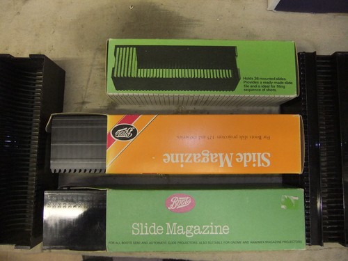 Slide projector tray for - , boots