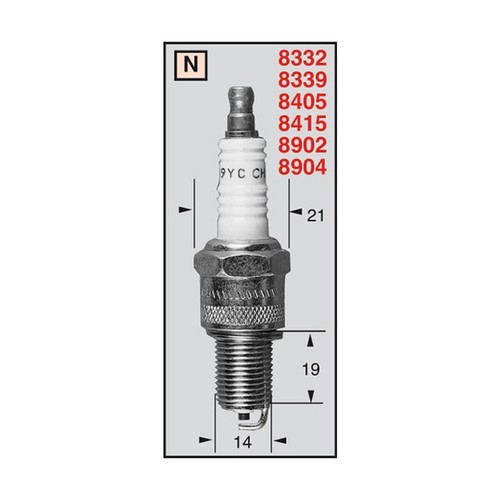 Champion rn4c oe098 t10 - champion,