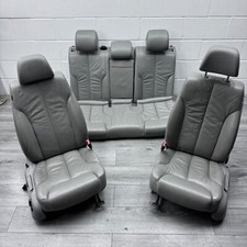 VW PASSAT B6 SEAT SEATS GREY LEATHER HEATED FRONT REAR RH RIGHT LH LEFT 05-10