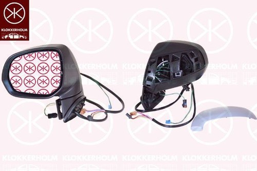 New complete door mirror - new,