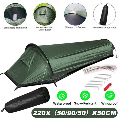 Single person camping tent - person,
