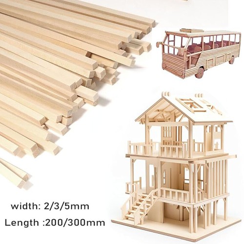 Pcs balsa wood sticks - wood,