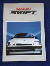 Suzuki Swift with GTI brochure