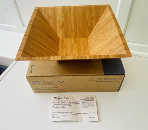Pampered chef wooden salad - chef,