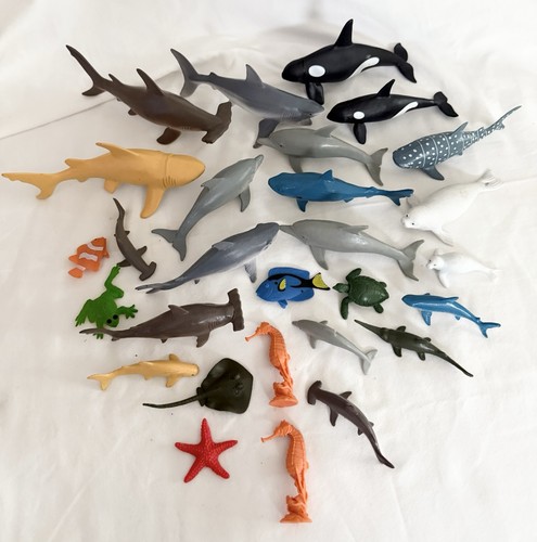 Plastic sea animal - plastic,