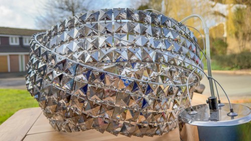 Used crystal style ceiling - crystal,