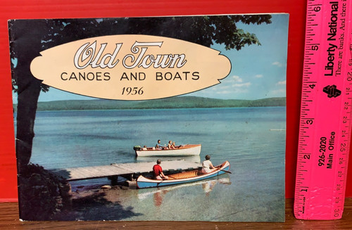 Vtg 1956 old town canoes - old, and