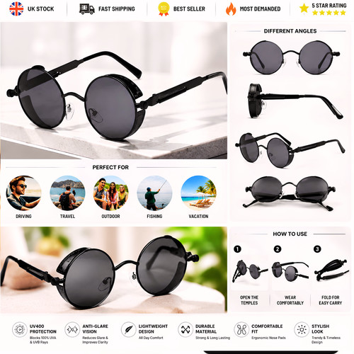 Retro polarized sunglasses - retro,