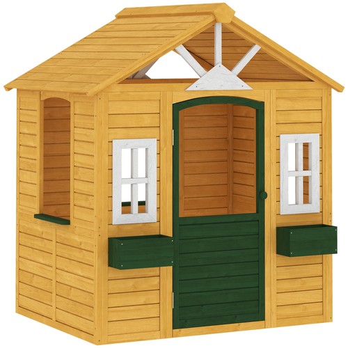 Wooden outdoor playhouse - outdoor,