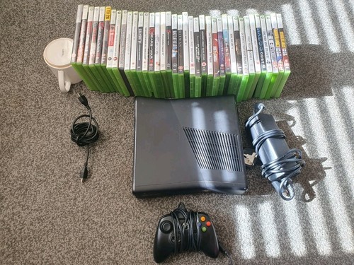 Microsoft xbox 360 black - xbox,