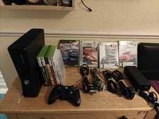 Forza Themed Xbox 360S 250GB Console Bundle W/10 Games 