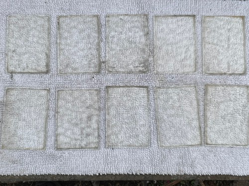 Flemish glass panel - panel, from
