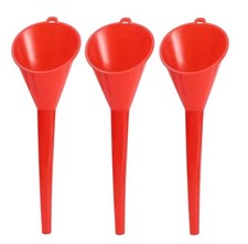 Car Long Stem Funnel Gasoline Oil Fuel Filling Tools Anti-splash Oil Funnel