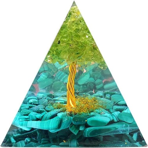 Vnstkww orgone pyramid crystal - orgone,