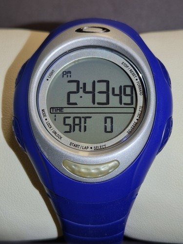 Oakley watch blue fully - d1,,