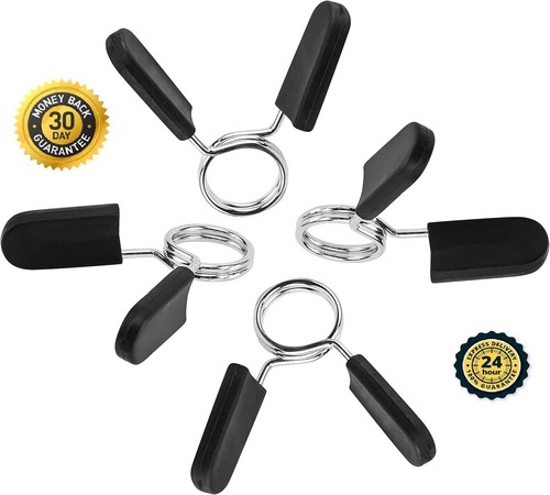 Barbell clamps spring clip - 1",