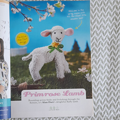Alan dart primrose lamb toy - dart,