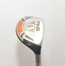 PING G10  4 HYBRID 24* PING REGULAR FLEX GRAPHITE SHAFT RH