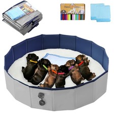 Whelping Box for Dogs Birthing Portable Pen for Puppies Whelping Supplies