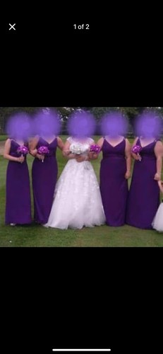 Cadbury purple bridesmaid - purple,