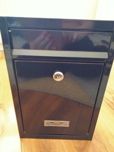 Post letterbox steel - letterbox,