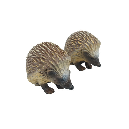Schleich hedgehog figures - hedgehog,