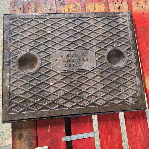 Cast iron manhole - cast,