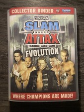 Topps WWE Slam Attax Evolution Binder Complete Collection & Limited & Swaps!
