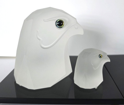 Swarovski falcon head large - head, &