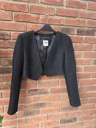 Zara black textured - zara,