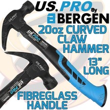 US PRO 20oz Claw Hammer 527g