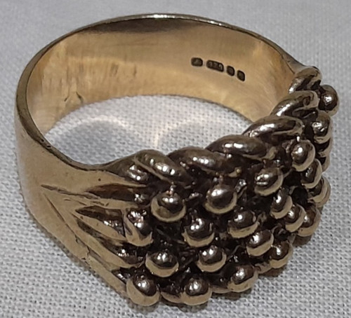 Large 9ct 375 yellow - ***large,