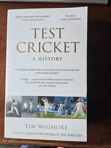 Test cricket a - test, history