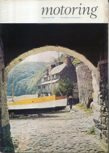 Motoring nuffield mag mgb - 9/67,