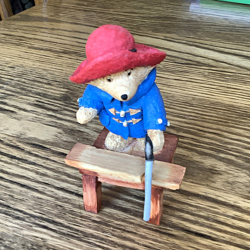Paddington bear wooden - paddington,