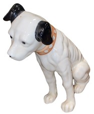 Vintage RCA Nipper Dog  “ His Master’s Voice” Ceramic Figure 9” Tall