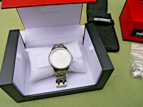 Tissot 1853 automatic white