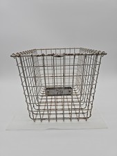 Vtg Lyon Wire Metal Gym Locker