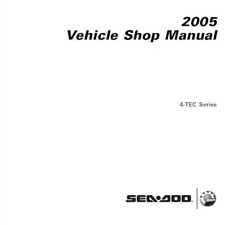 Service Manual for SEADOO 4-TEC GTX, TCP, RXT, WAKE 2005 On Memory Stick