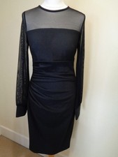 DIVA CATWALK BLACK MIDI DRESS