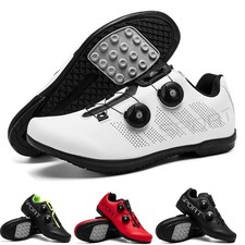 Men Cycling Shoes Flat Pedal