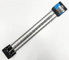 3Pc Long Plus Drills SDS 600mm Set 12, 16 & 24mm Masonry Drills Quality